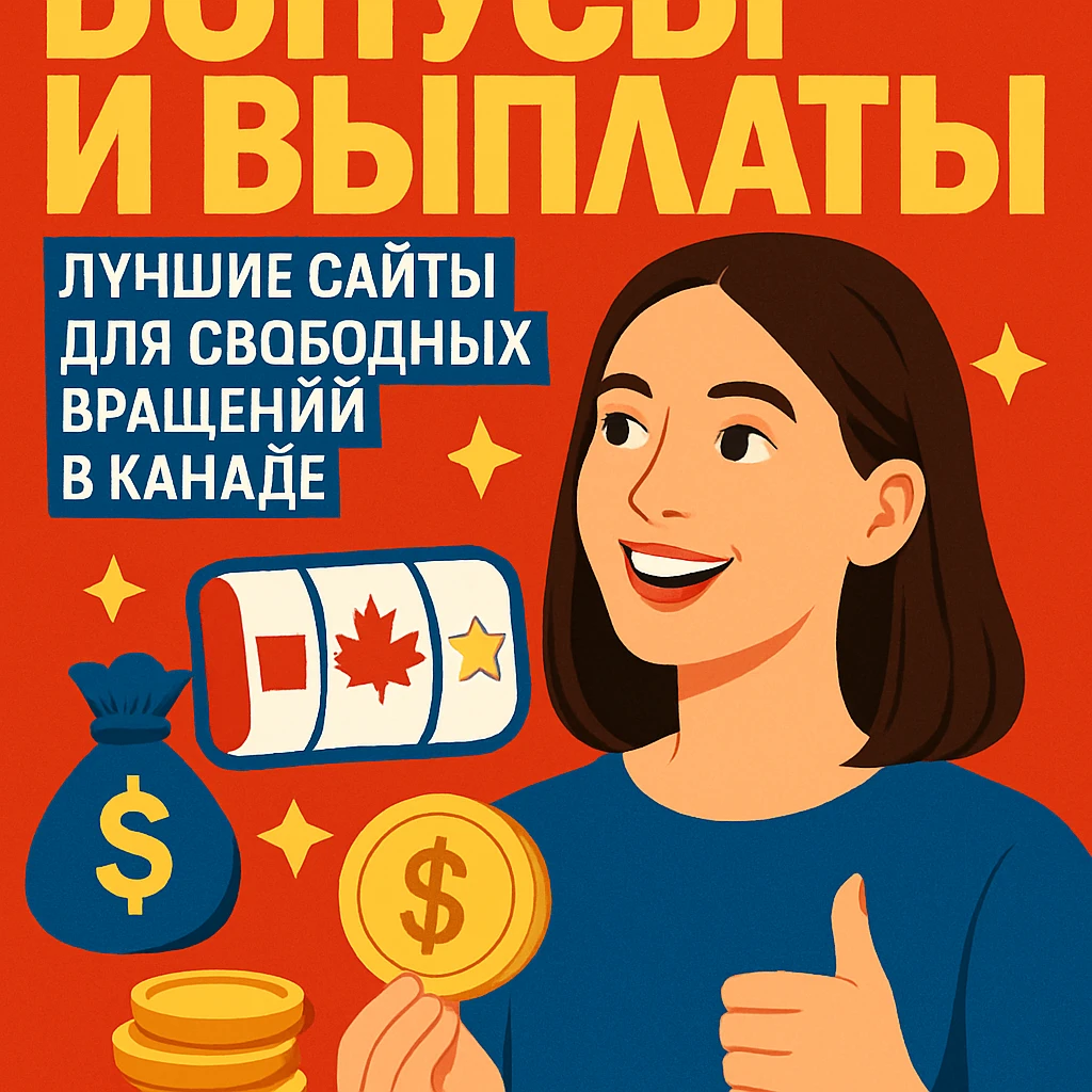 Свободные вращения в Канаде: лучшие бонусы — сентябрь 2025
